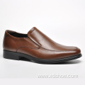 Bounce man slip on leather dress shoes